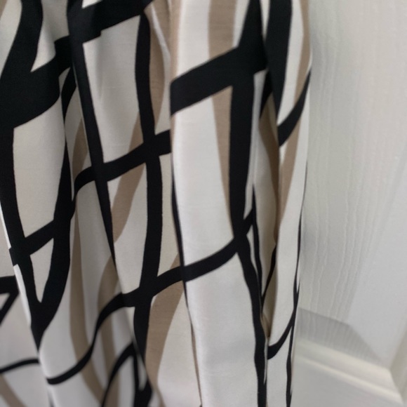 Evan-Picone Vintage Sleeveless Print Dress With Side Zip Size 14 - Picture 7 of 10